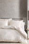 Destra Satin King Size Duvet Cover Set - Beige