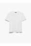 Crew Neck Cotton Blended Tight Fit Short Sleeve T-Shirt
