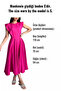 Fuchsia Women's Crew Neck Kiloş Dress - 5
