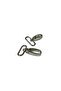 Medium Size Scorpion Keychain & Bag Hook 3cm with 2 Pcs Leather Hand Tool Nickel