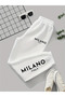 بنطال رياضي مطبوع من MILANO مقاس كبير (مفرد).