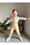 Premium Milk Coffee Suit Shirt Included - 5