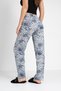 Cotton Thin Breathable Fabric Ribbon Waist Detailed Printed Pocketless Women's Pajama Bottoms - 3