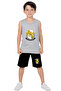 Athletic 9 Printed Boys Strappy T-Shirt and Shorts Bottom-Top Set
