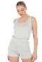 Extra Soft Viscose Gray Shorts and Athlete Set - 6