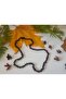 Drop Amber Cherry Color Adult Men's Necklace - 2