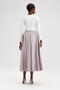 GREATED SATIN SKIRT - 7
