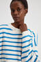 Striped Knit Sweater - 5