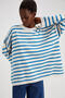 Striped Knit Sweater - 2