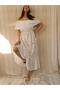 Demre Madonna Collar Scallop Dress - 2