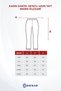 Women's Lace Detailed Below Knee Capri Length Combed Cotton Tights Underwear Skin Color - 6