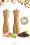 Natural Wooden Mill Black Pepper Salt Coffee Spice Grinder Manual Hand Grinder - 2