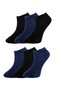 Pack of 6 Men's Mixed Color Cotton Quality Booties Socks