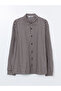XSIDE Regular Fit Long Sleeve Plaid Men's Shirt - 5