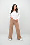 Women's Large Size Stripe Leggings Pants 6321-25 - 2