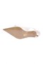 4205-23Y Women's Ankle Strap Buckle Short Heeled Shoes Ecru - 5
