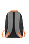 Double Compartment Unisex School Backpack Gray-Black / 03857 - 4