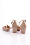 Dg Women's Stone Decorated Ankle Strap Heeled Shoes Ten Nova 217552328 - 3