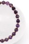 Amethyst Natural Stone Macrame Knitted Bracelet Faceted Cut - 2