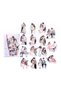 15 Piece Romantic Couples Sticker Set – Scrapbook & Decorative Stickers