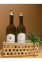 Wicker Bohemian Basket Newspaper Rack Accessory Decor Book Door Ornament Decorative Gift Modern Authentic Model - 3