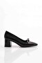 0700 Women's Heeled Shoes Black Patent Leather
