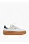 Samba Womens' Panelled Lace-Up Sneakers - 3