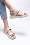 Thiasiush Women's Sandals 0012260 Beige Skin - 2