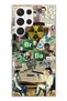حافظة سيليكون شفافة متوافقة مع هاتف Samsung Galaxy S22 ULTRA Breaking Bad Collage