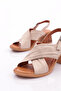 1421 Women's Cross Ankle Strap Sandals - 4