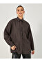 Oversized Button Details Long Sleeve Shirt - 2