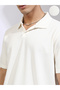 تي شيرت بولو سادة بقصّة عادية ورقبة بولو - 5