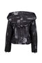 Women's Black Coat 16112 - 6