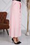 Front Buttoned Belted Skirt 2083/100 - 4