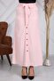 Front Buttoned Belted Skirt 2083/100 - 3