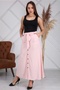 Front Buttoned Belted Skirt 2083/100
