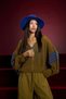 Women's Cobalt Blue Hat Parton - 3