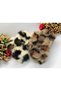Leopard Feather Plush Latch Buckle Clamp Hair Clip (2 Pieces) - 3