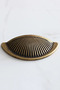 Sail Mussel Bag Dish 64 mm Button Antique Yellow Furniture Kitchen Cabinet Handle Handle Handles. - 3