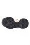 Women's Mega Thick Sole Glittery Velcro Sneakers Shoes Black Multi 762513138 - 5