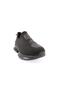 1053 Women's Thick Sole Strech Detailed Silver Stone Sneakers Shoes Black - 2
