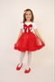 Red Skirt Bow T-Shirt Girls' Bottom-Top Suit April 23 October Goruntu Clothes - 8