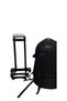 2-Stage Wheeled Thermal Flask Bag with Wheels and Bag, Black Cabin Size, Portable Travel Backpack 56*34*27 cm - 9