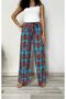 Summer Viscose Women's Trousers - Wide Leg Plaszo - 6