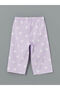 Lcw Kids White Crew Neck Printed Girls' Pajamas Set - 4