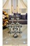 6 Persons Bohemia Crystal Silver Titanium Plated Coffee Side Glowing Glass (Machine Guaranteed) - 2