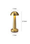 LED Retro Charging Bar Table Lamp Barbell Metal Wire Free Touch Dimming Table Lamp - 3