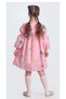 Authentic Mediterranean Floral Embroiderygirl's Muslin Dress M00706 Pink - 2