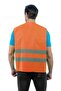 Warning Vest, Orange -52E1600- Work Vest-Work Safety - 2