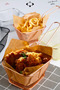 🍟 1Pc Potato Nugget Frying Serving Set Mini Stainless Steel Serving Basket - 4